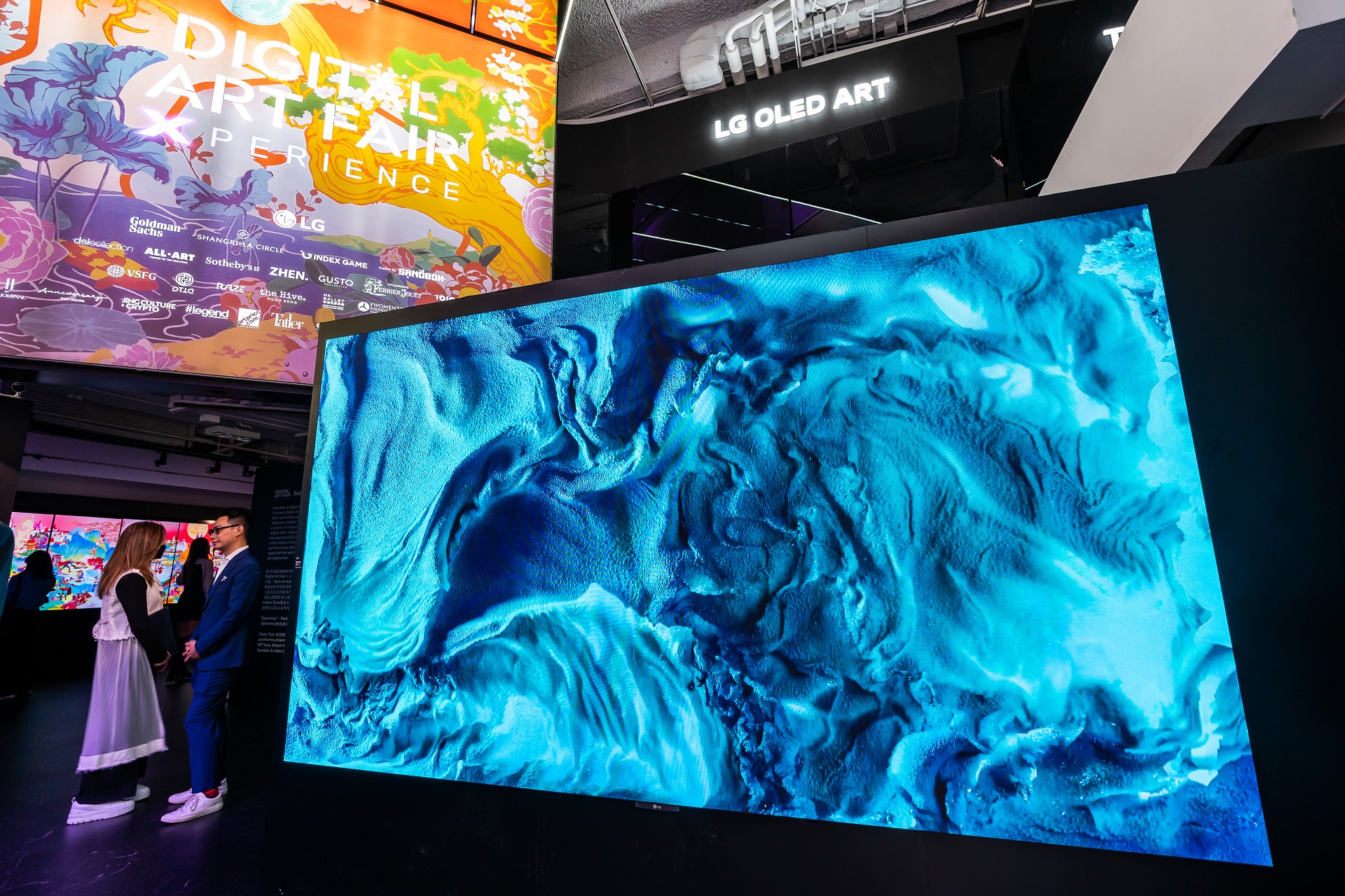 Digital Art Fair Xperience丨展期至11月6日 LG OLED ART撐場 宣布LG Posé及LG OLED Flex上市 
