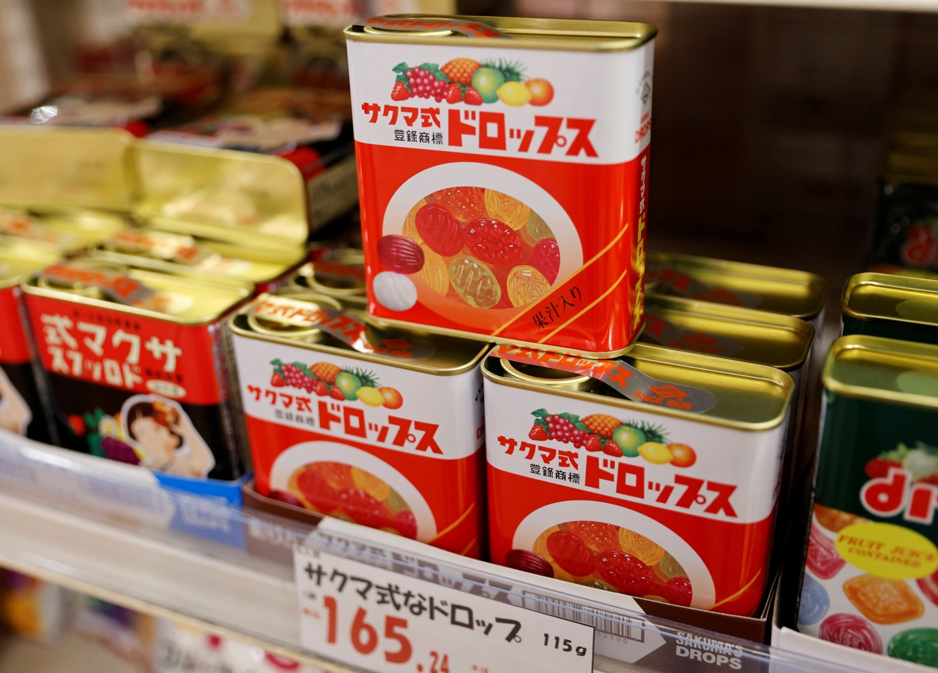 《再見螢火蟲》水果糖將停產。(路透社)