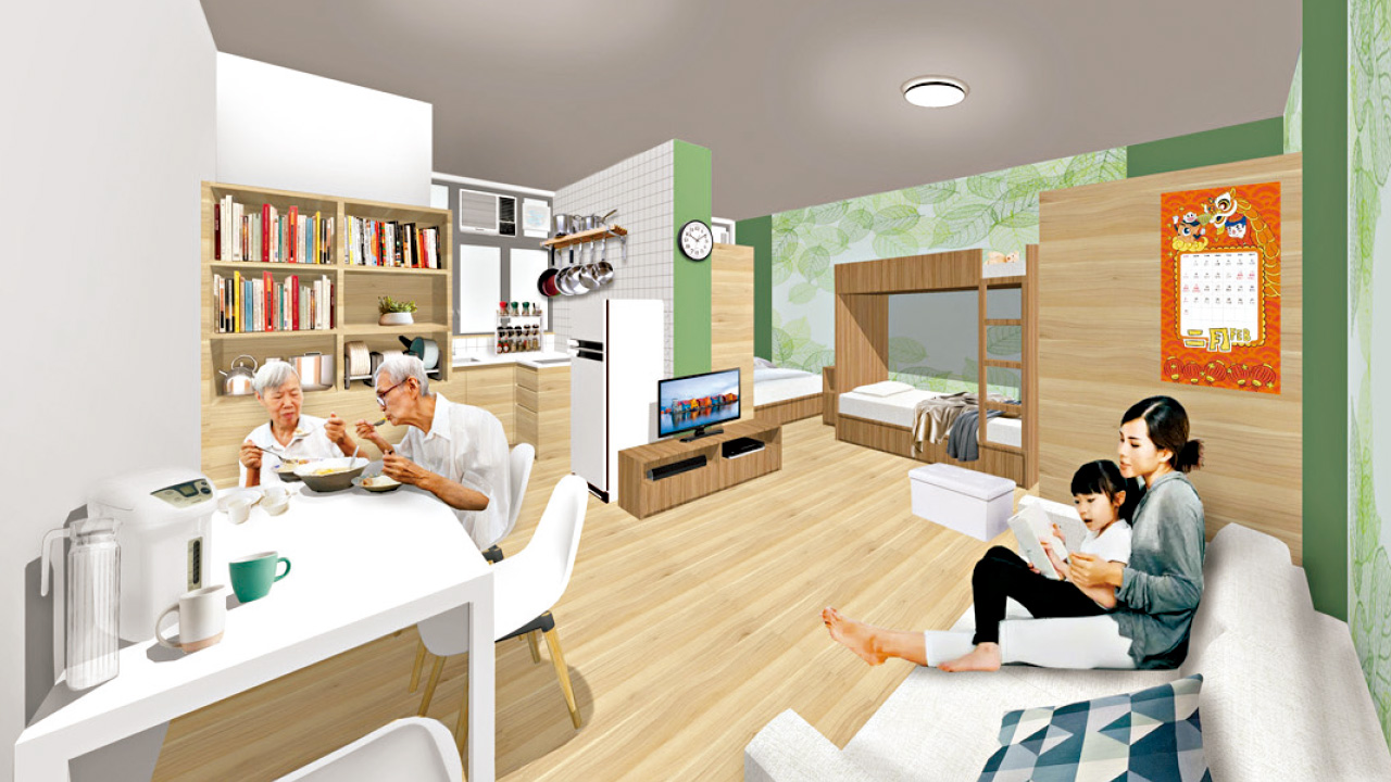 簡約公屋租金同區新公屋九成 107方呎單位或月租僅570元