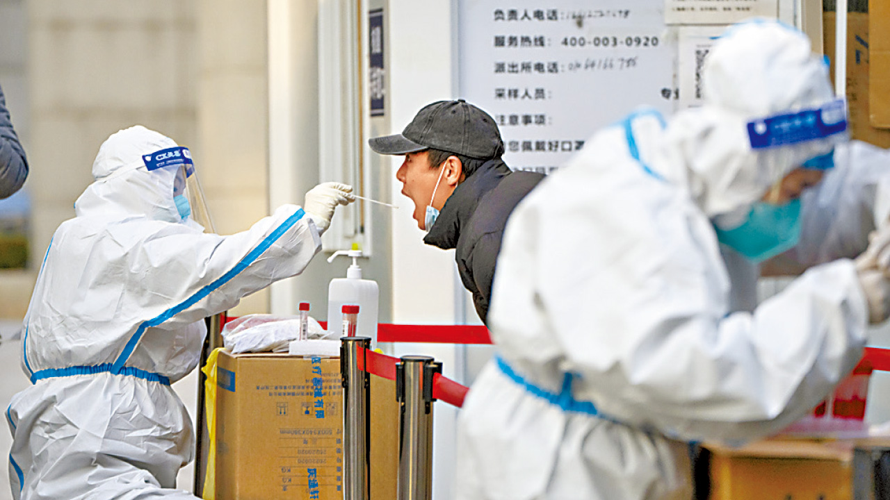 廣東增近萬宗新冠感染 內地重申調整防控非「躺平」