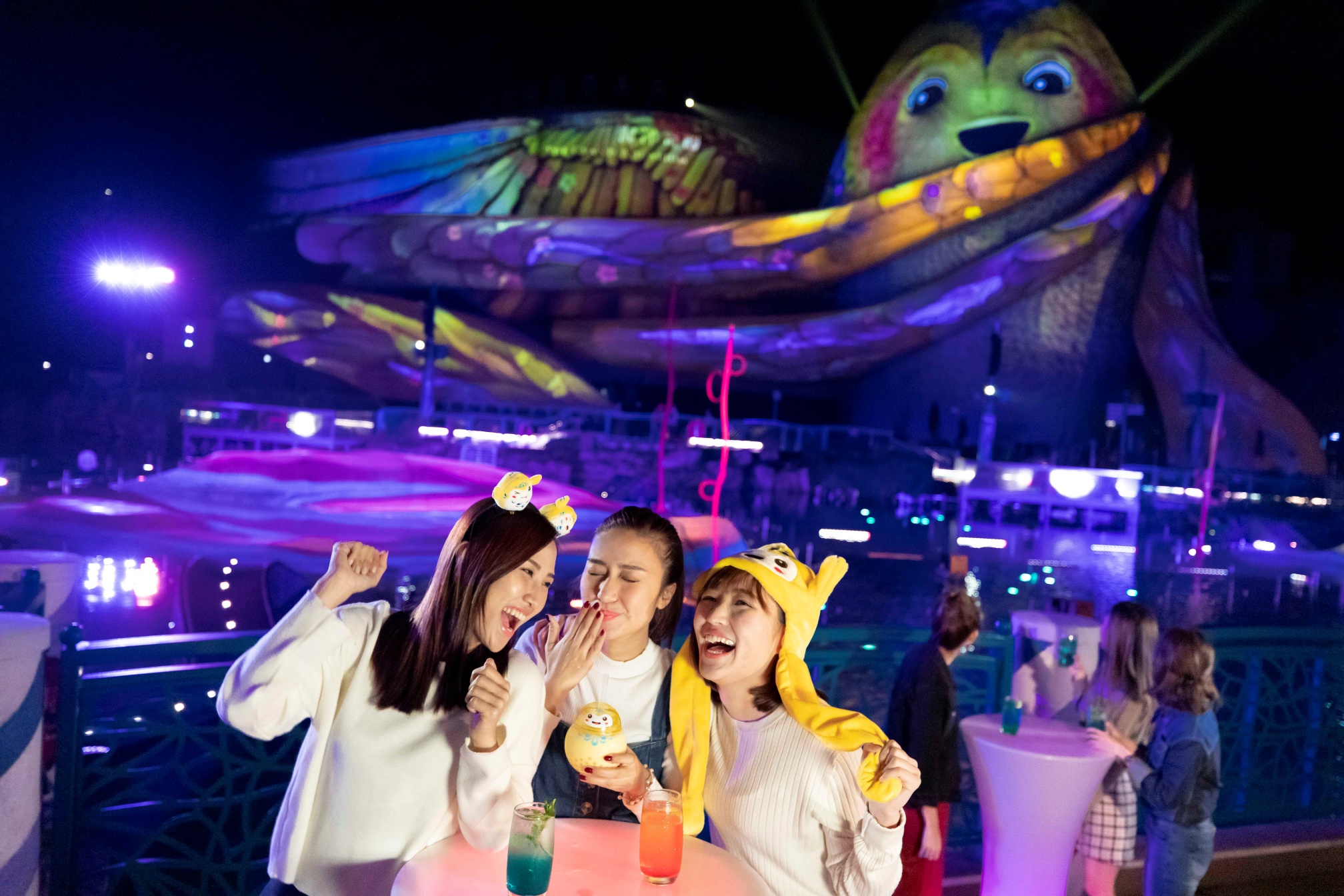 海洋公園逢周六晚免費入場2.5小時 光影噴泉匯演娛賓