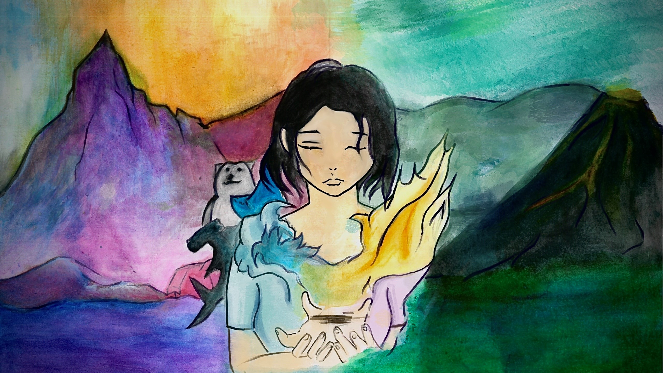 來源：廠商會蔡章閣中學 4C 劉力漢 RAI Leon同學  題目：導致人類滅亡的大災難？