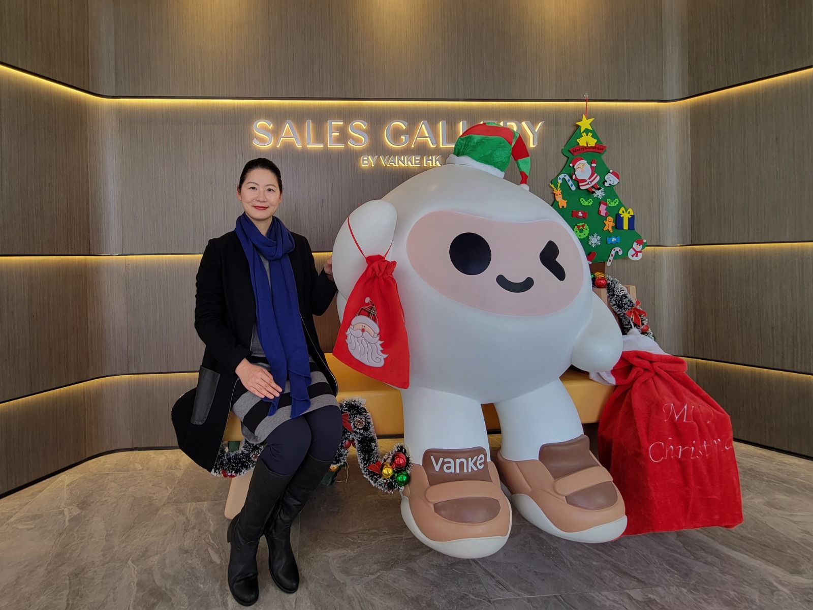 長沙灣新盤｜萬科吉祥物「樂豆」登陸連方I展銷廳 將舉行多項聖誕活動