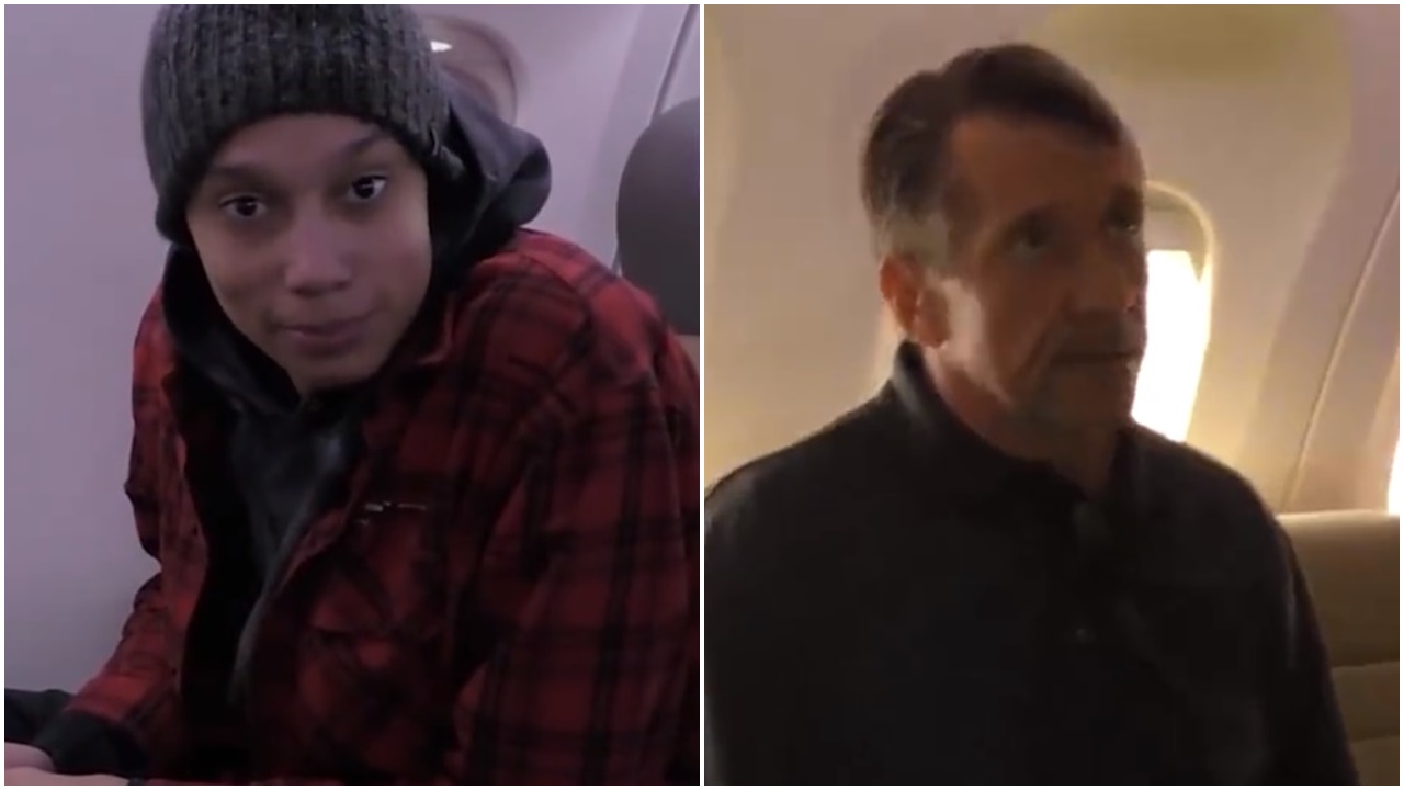 俄釋放美國女籃球員格林納，換取美方釋放俄軍火商。(Twitter)