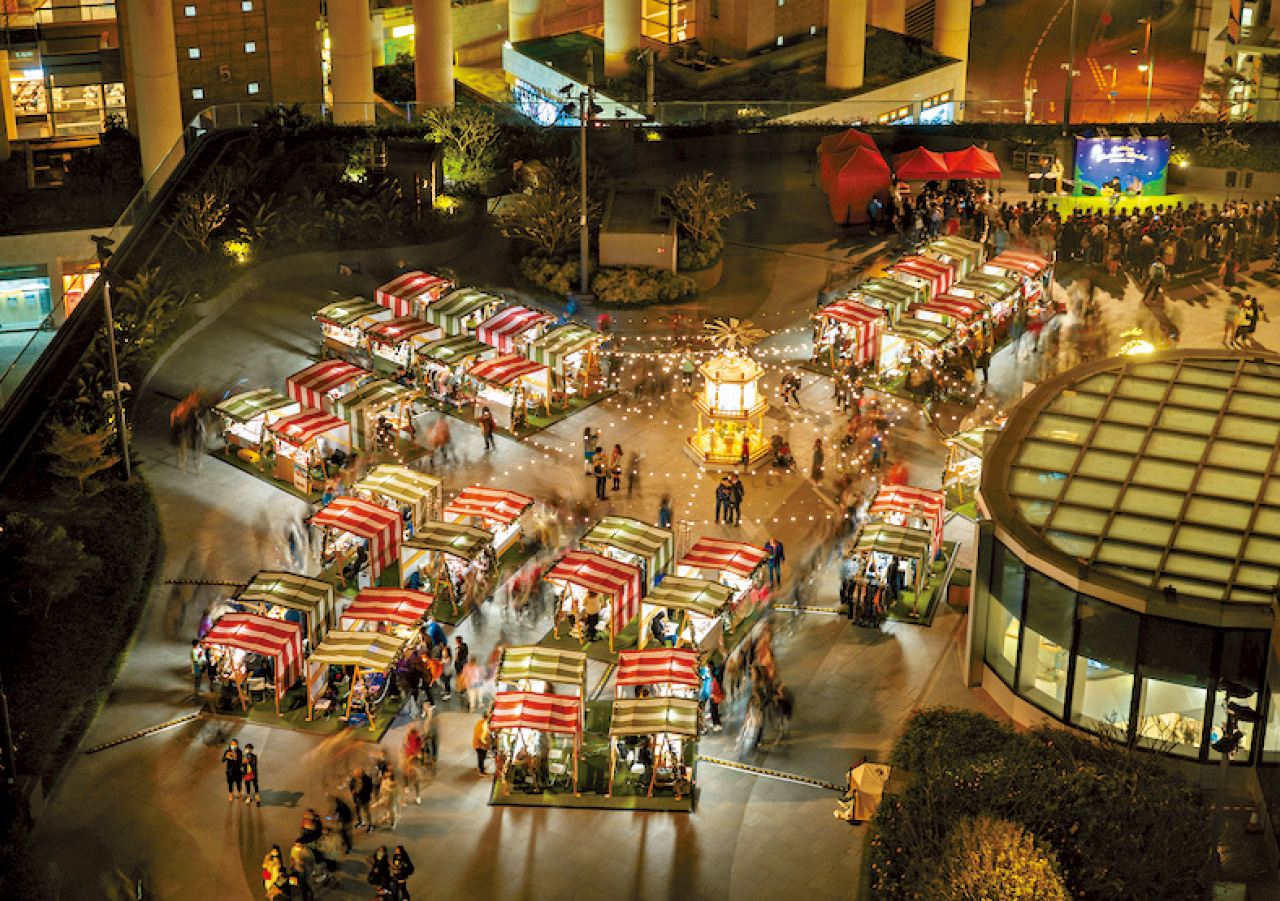 東薈城名店倉「FUN享聖誕市集」主打本地品牌 周末Busker音樂會