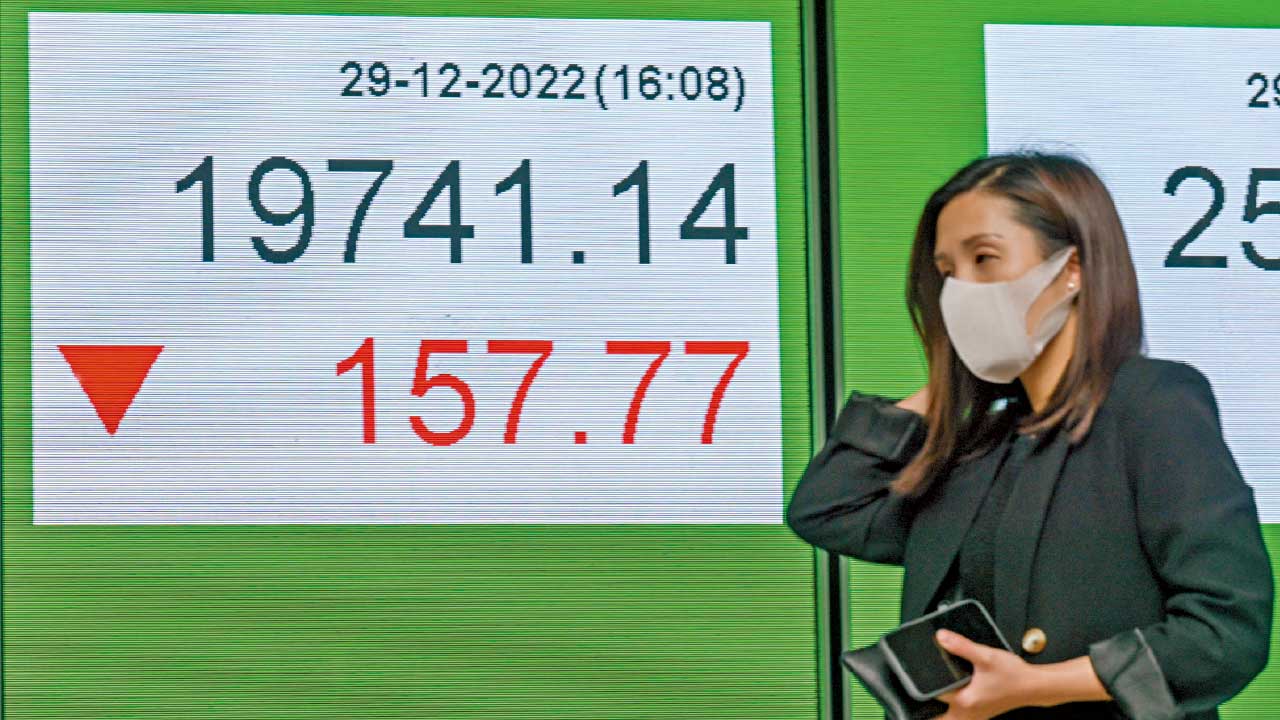 今日年結｜廿年來首次連挫3年 抗疫3載 港股累瀉約三成