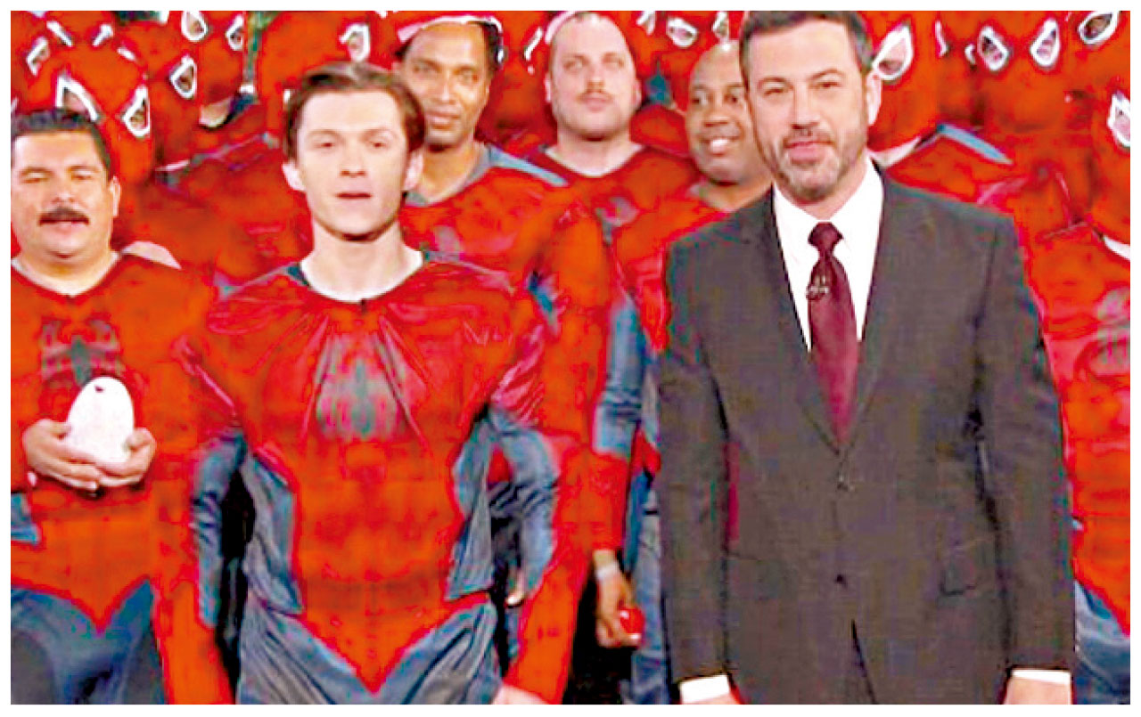 新蜘蛛俠示範打空翻