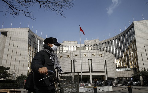 中國1月新增人幣貸款2.03萬億元  較市場預期少