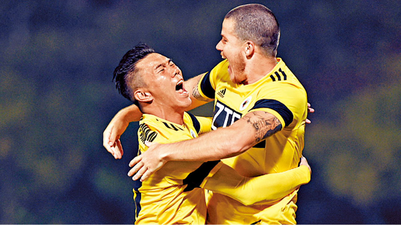 飛馬派陳肇麒上陣挫南華