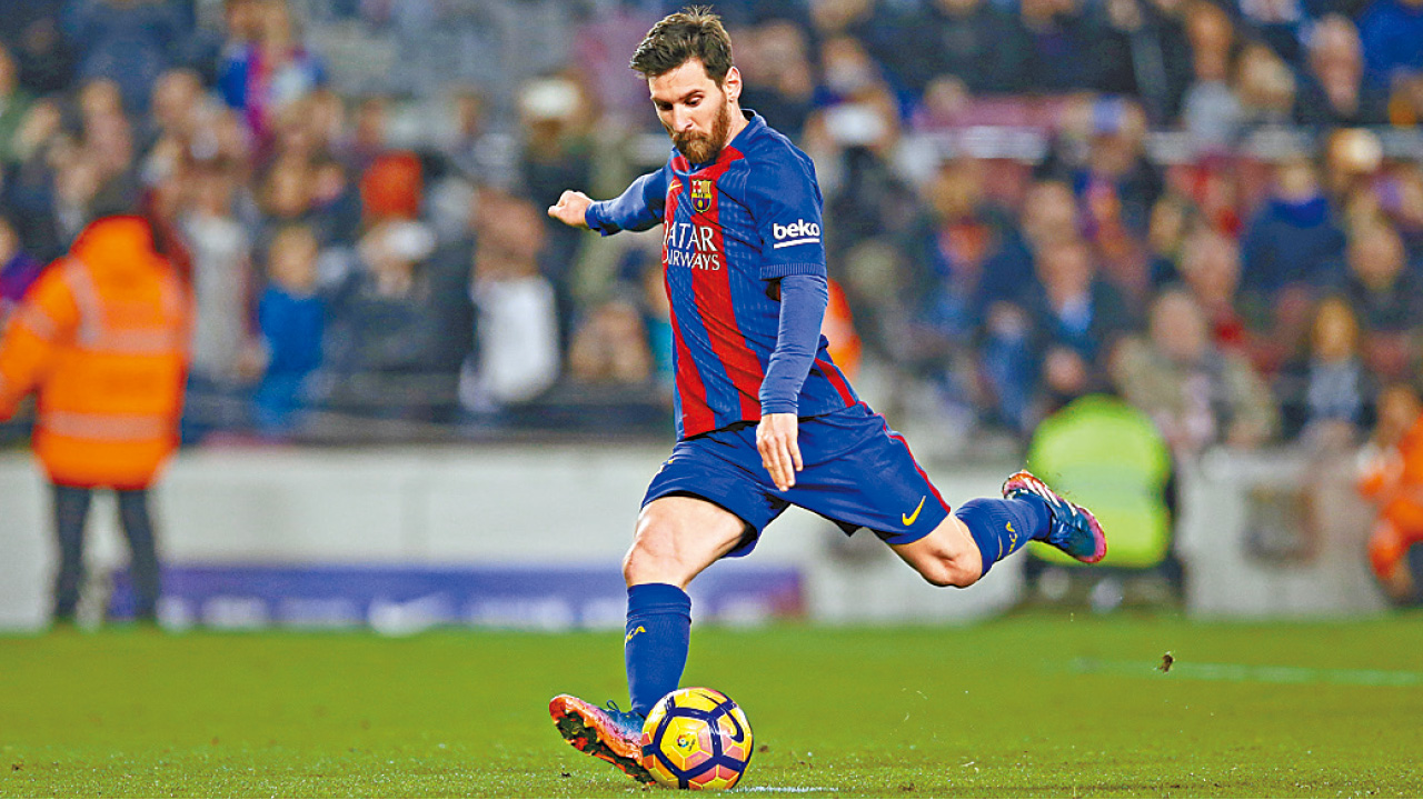 美斯12碼絕殺 巴塞險勝雷加利斯