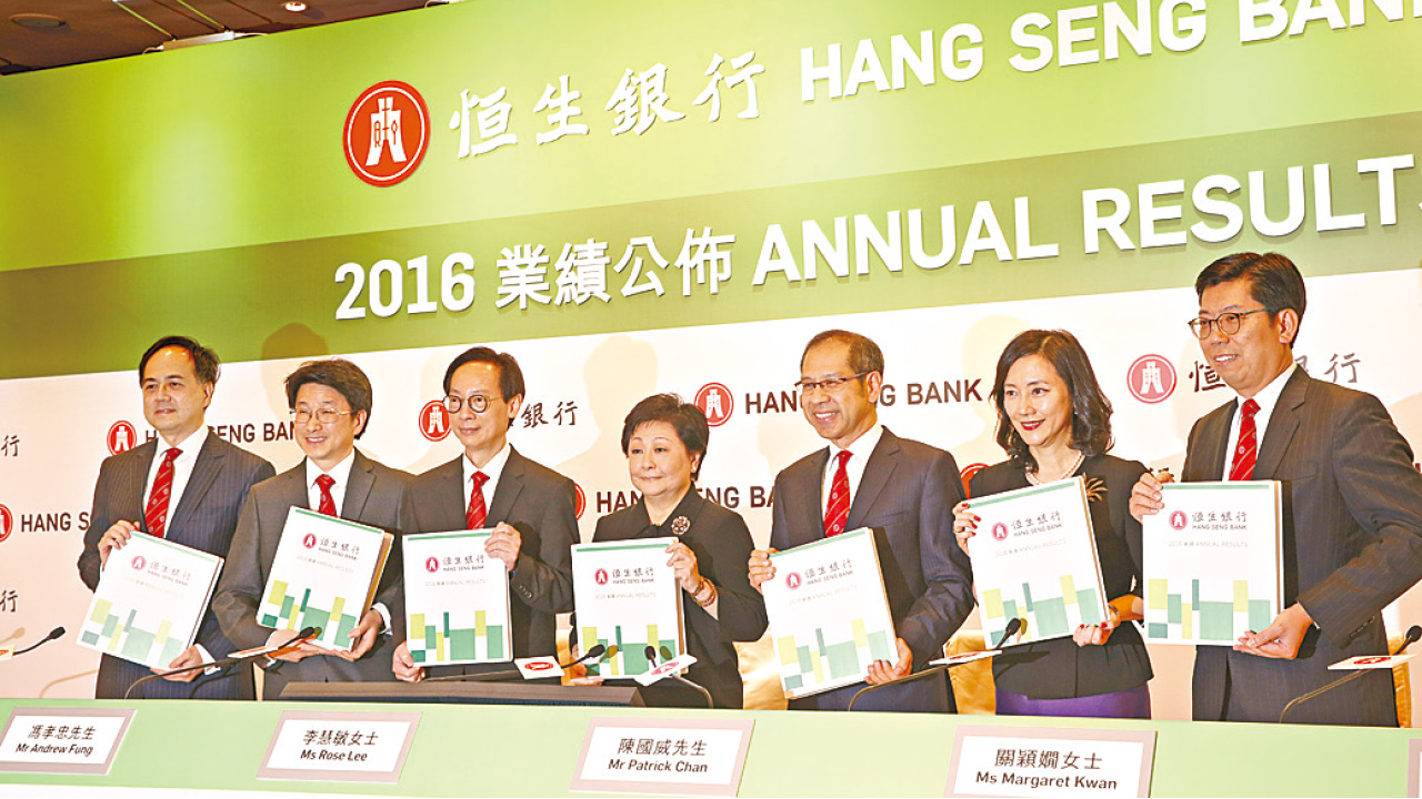 股息率3.7%勝定存 恒生豪增股息逾16%