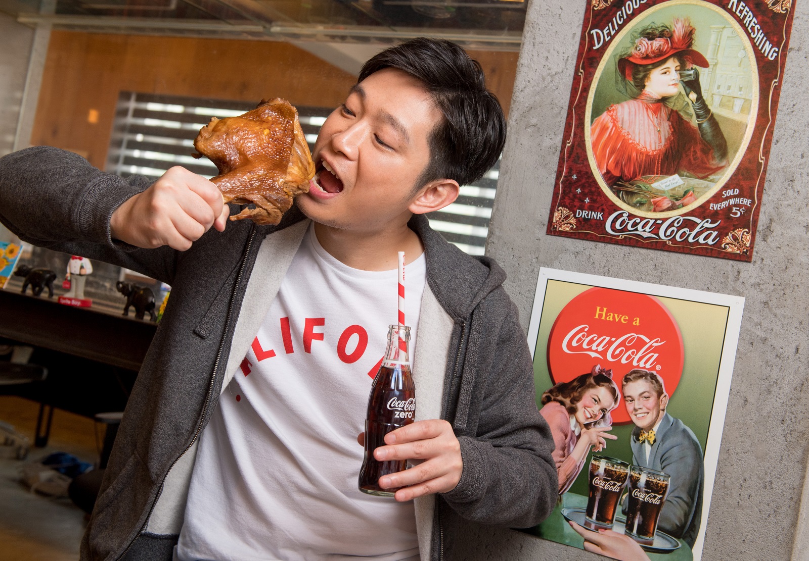 食晏請你飲「可口可樂」