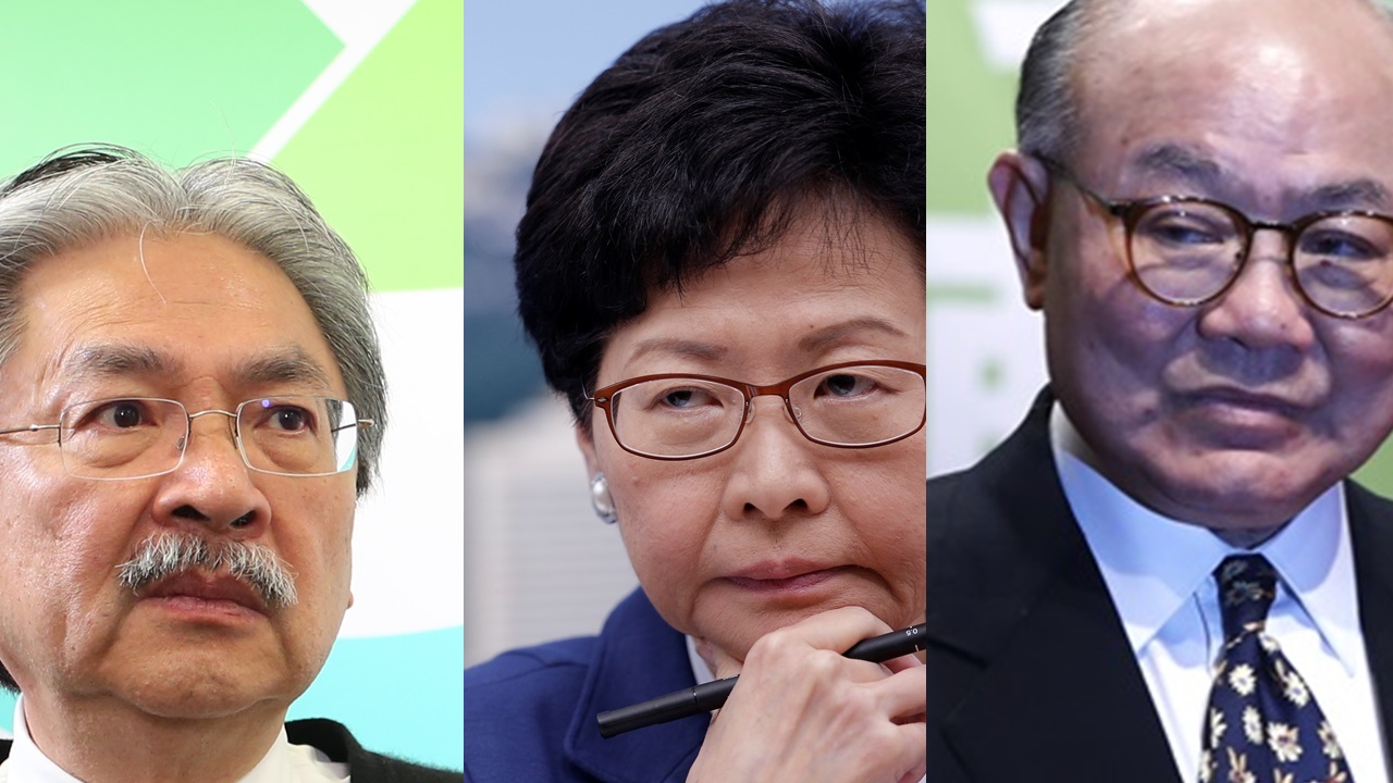 3名特首候選人晚上出席傳媒合辦辯論 將首次同台質詢