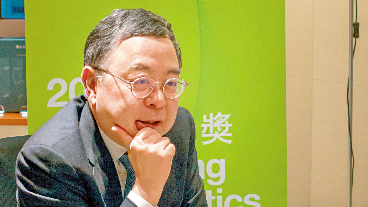 【專訪】辦數學獎發掘人才 陳啟宗講機率 對林鄭心裡有數