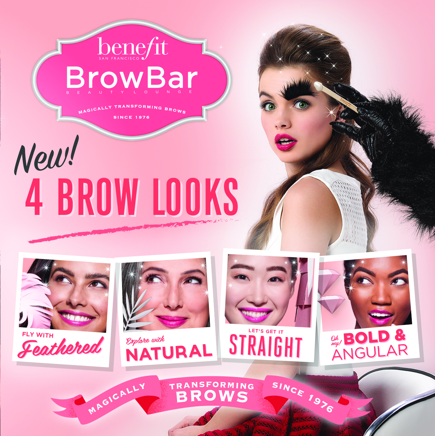 Benefit新修眉服務 4個looks跟住最新潮流