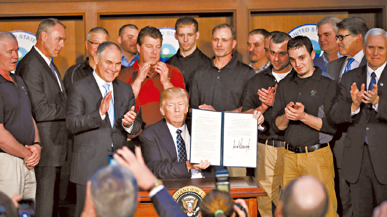 煤炭限制鬆綁促就業 特朗普廢前朝環保政策