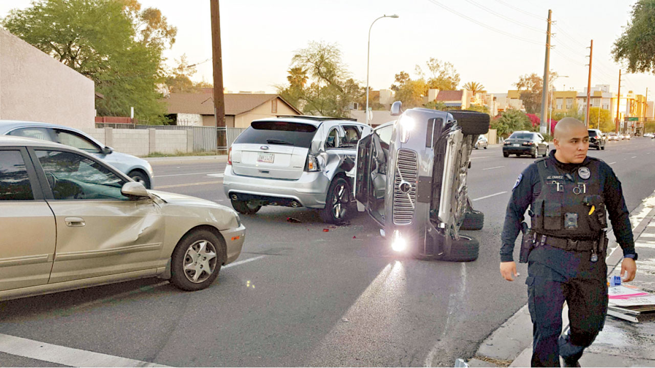 Uber自動駕駛汽車恢復測試