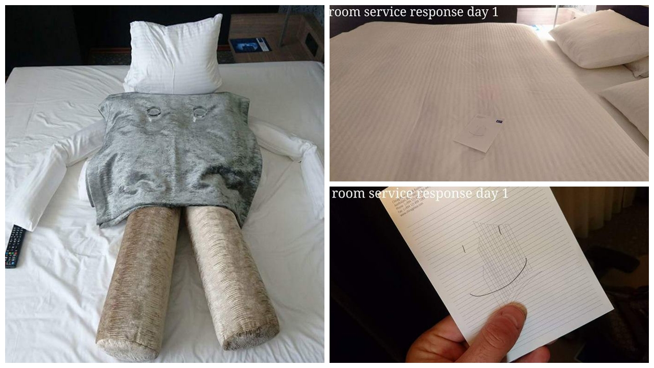 創意房客連續10日玩轉酒店房 結果……