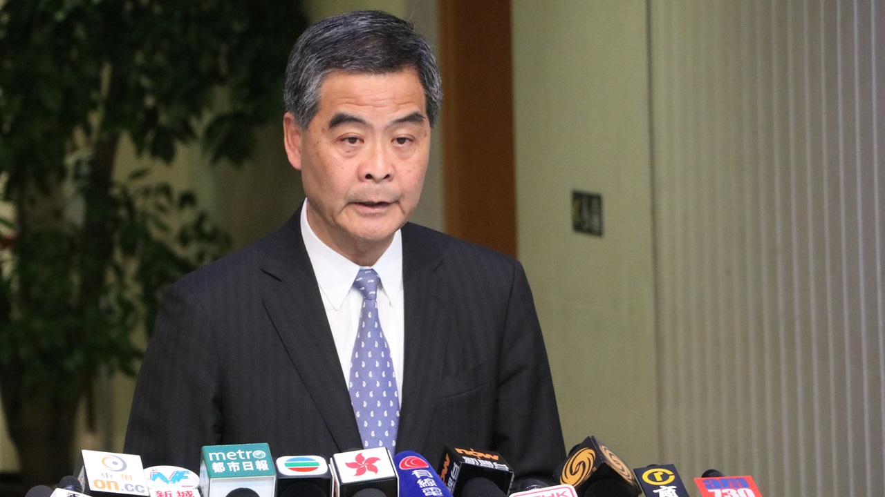 梁振英向倫敦橋恐襲遇難者哀悼 籲港人珍惜社會安全