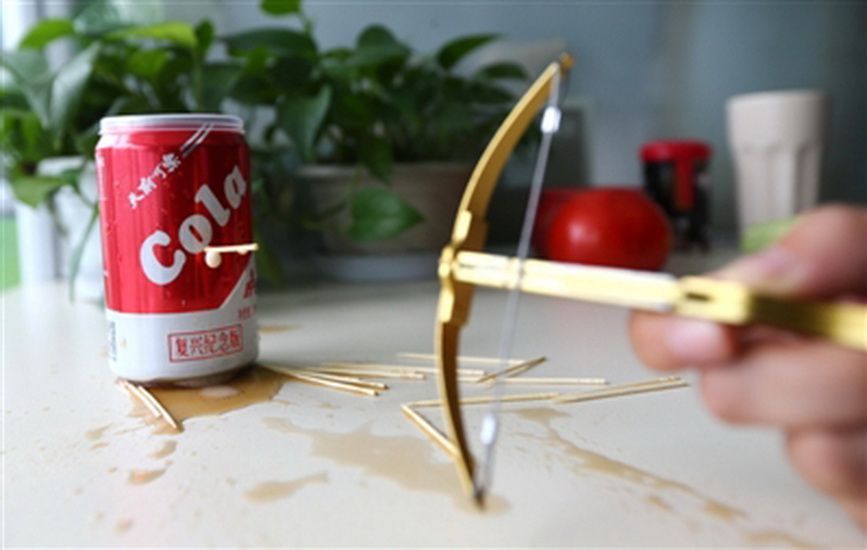 牙簽弩危險 成都警「圍剿」 淘寶急下架