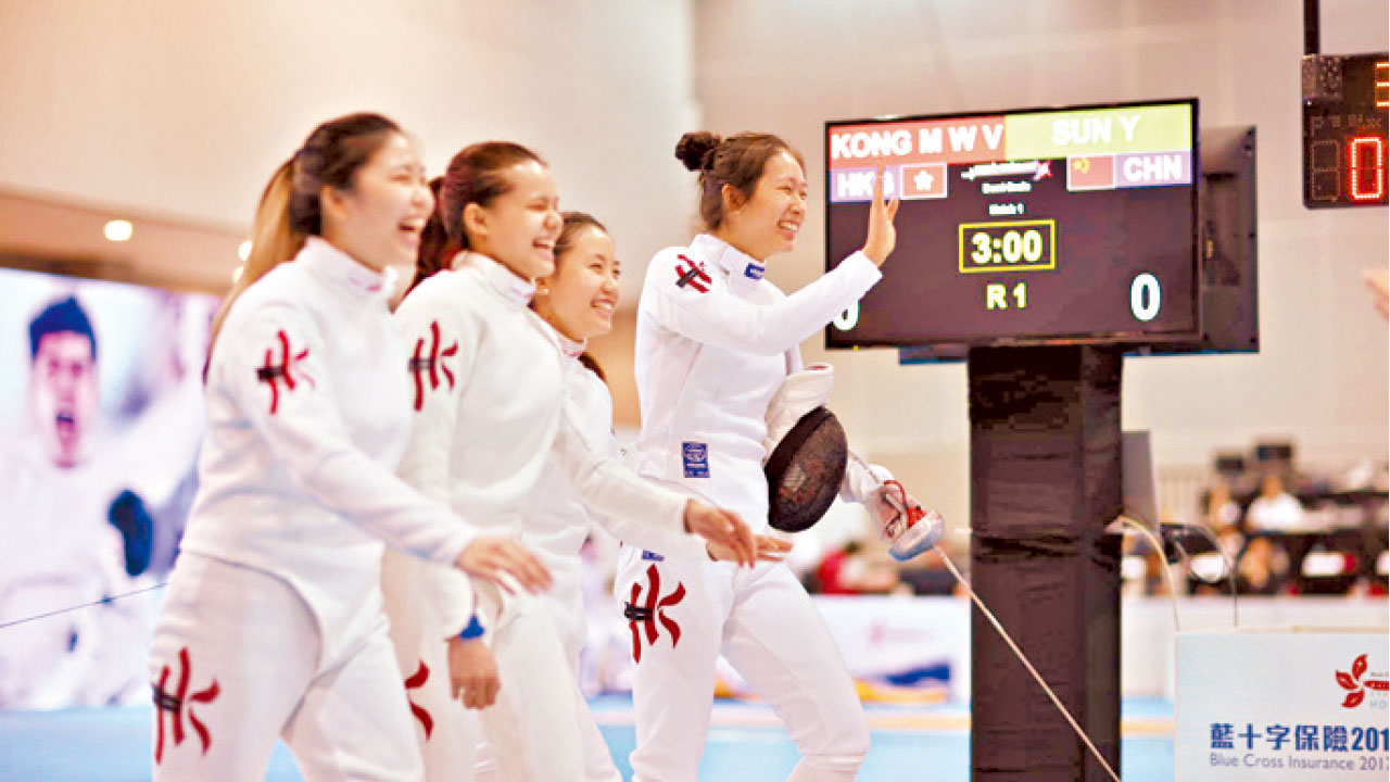 港隊劍擊亞錦賽添兩銅埋齋