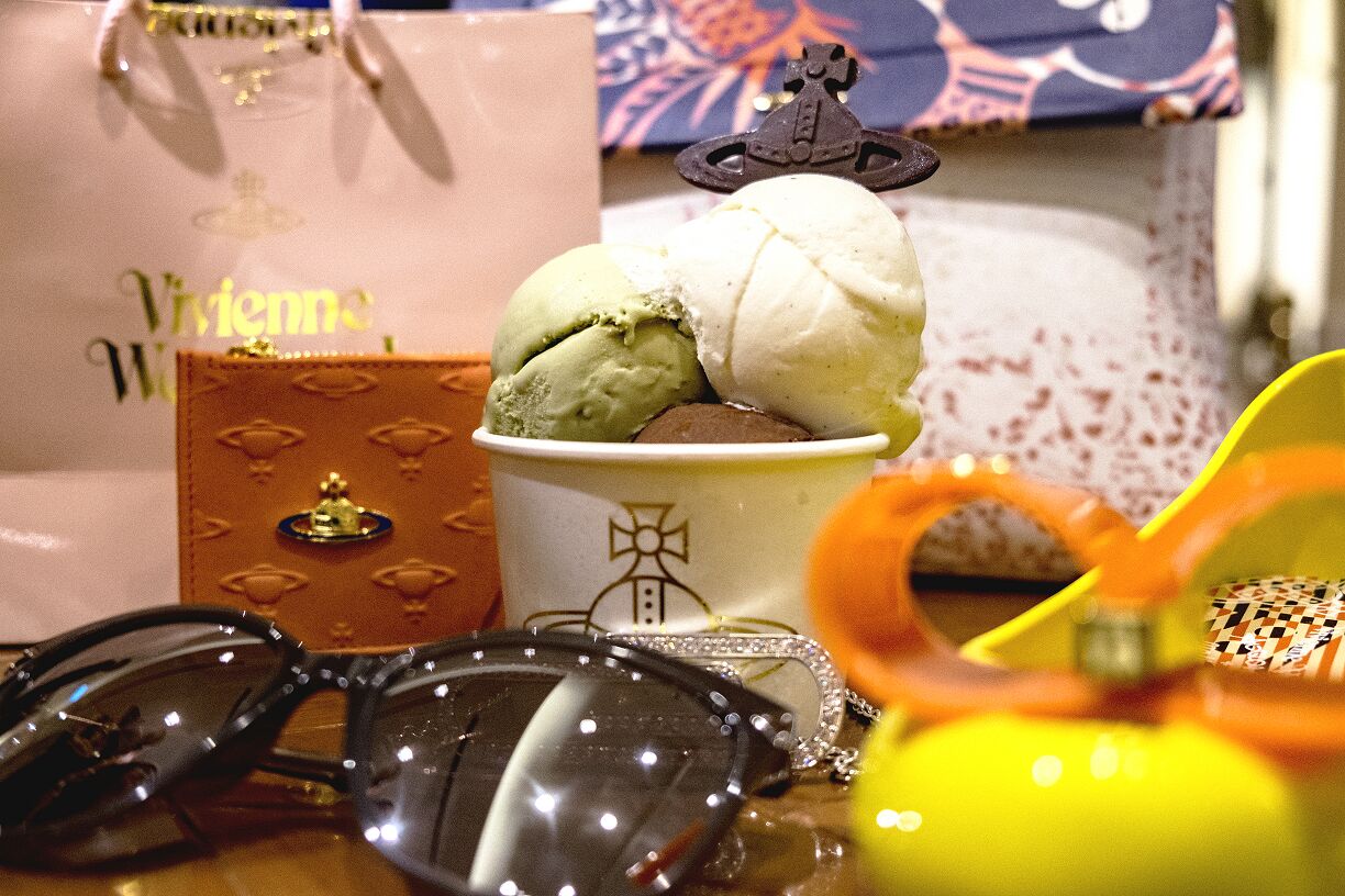 好熱！Vivienne Westwood買嘢送意大利手工雪糕