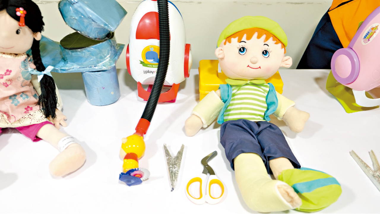 冀納入醫院常規服務  醫療遊戲 減病童憂慮