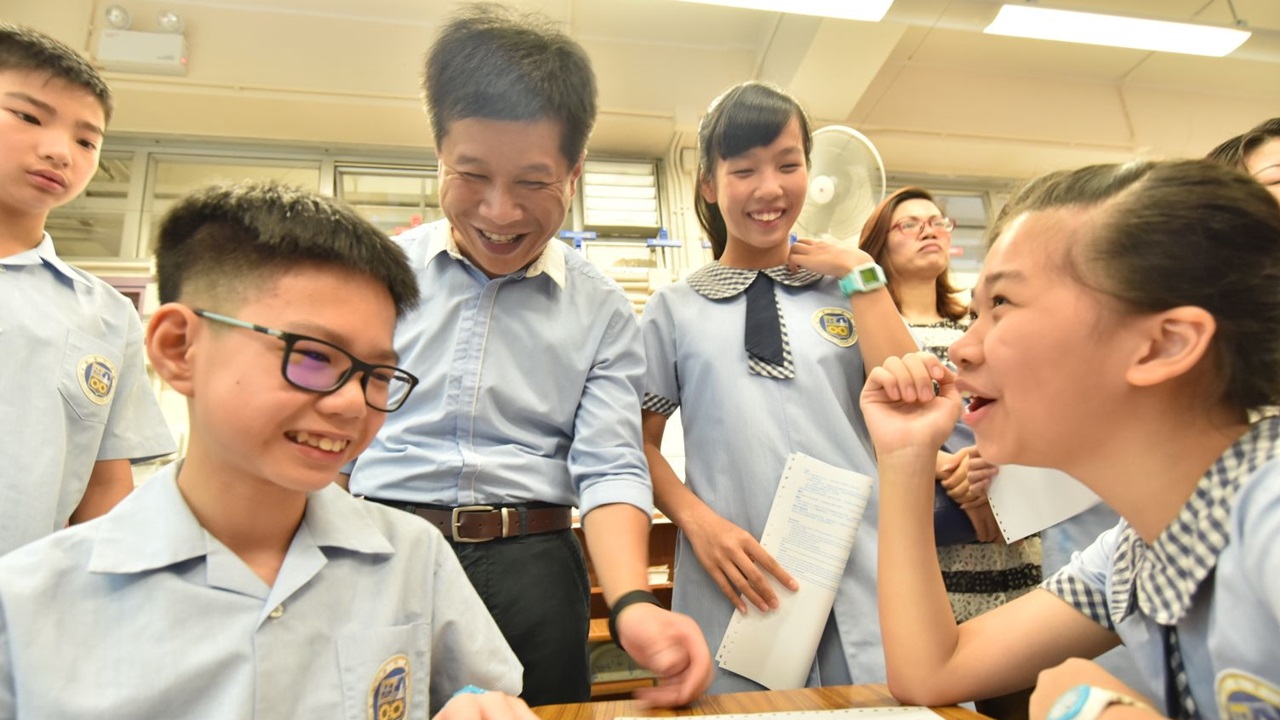 升中派位結果公布  鮮魚行前校長到校鼓勵學生