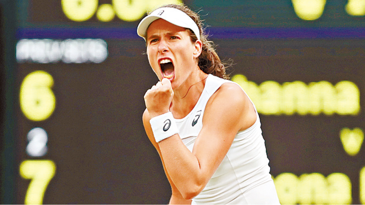 干達成39年來首晉溫網4強英女球手