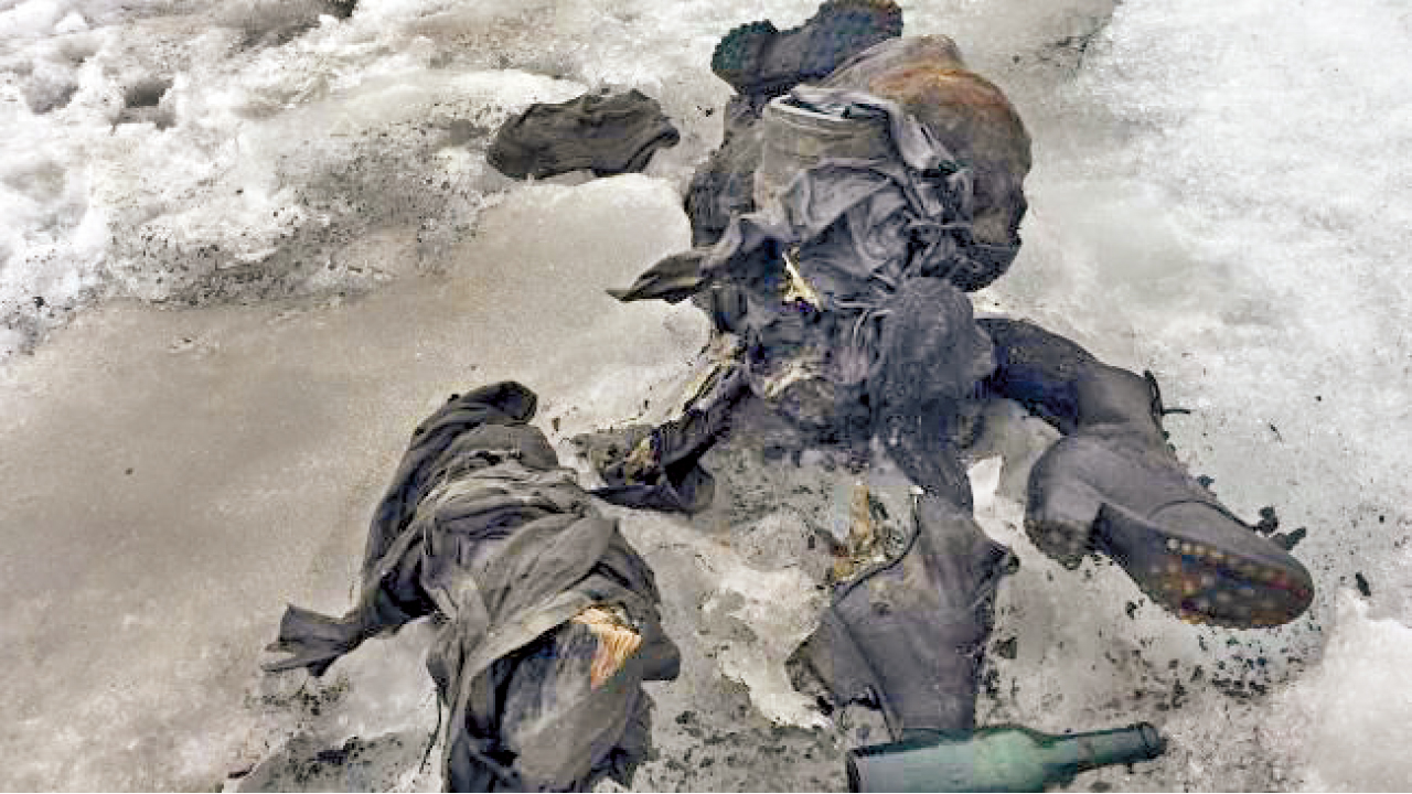 失蹤夫婦冰封雪山75年尋回