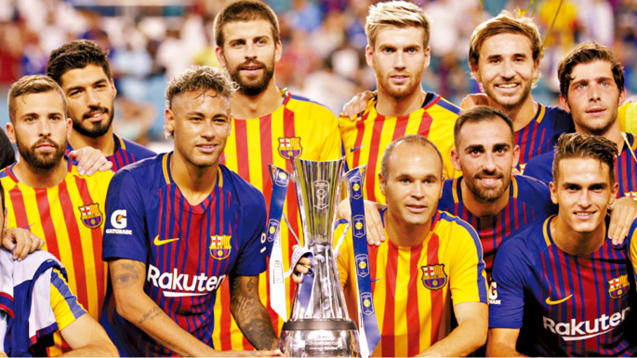 力挫死敵皇馬 巴塞國冠盃北美賽區稱王