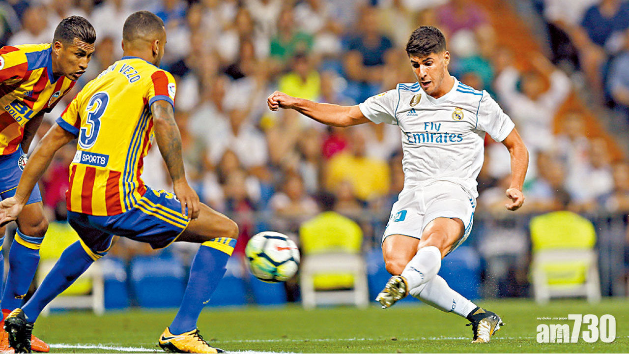 阿辛斯奧助皇馬保西甲一分