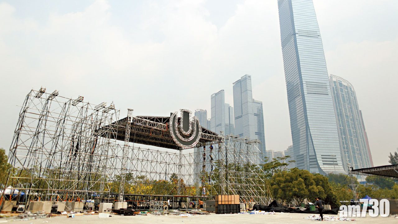 西九電子音樂活動 4人暈倒1人不治