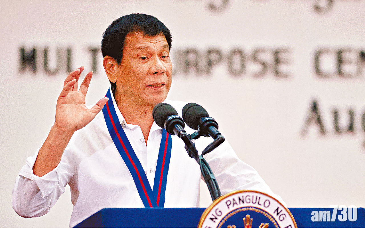 杜特爾特︰14K竹聯幫毒害菲國