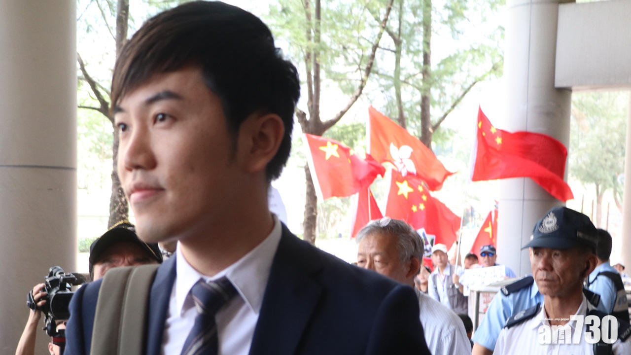 鄭松泰侮辱國旗區旗罪成判罰5千元  官指不限於實質上玷辱