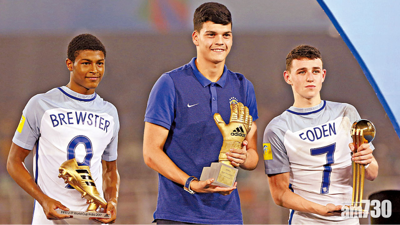 真正黃金一代？ 英軍幼獅捧世少盃