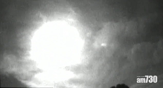 【有片】火流星巨大光球劃破夜空