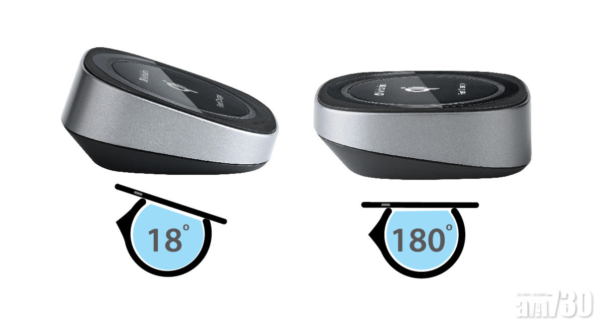 Verbatim 10W雙角度Qi快充無線充電器