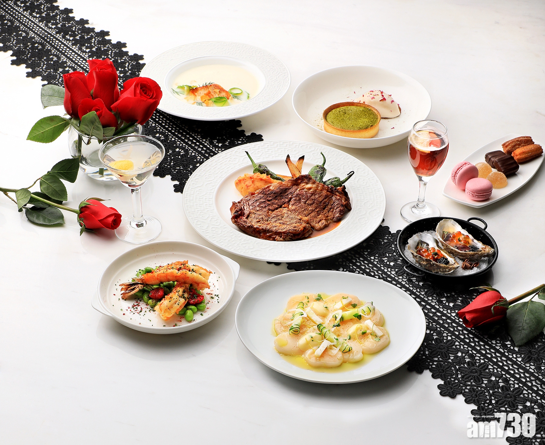 【抵食】Supergiant4道菜情人節晚餐+5杯雞尾酒