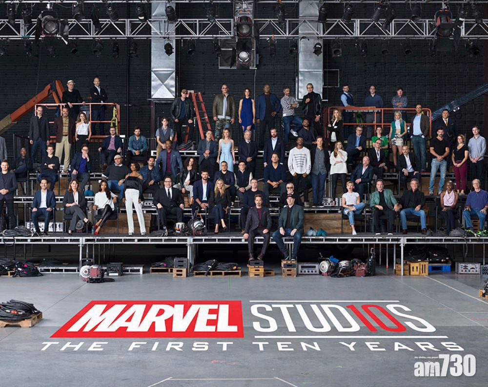 【有片】Marvel超級英雄大合照慶祝十周年