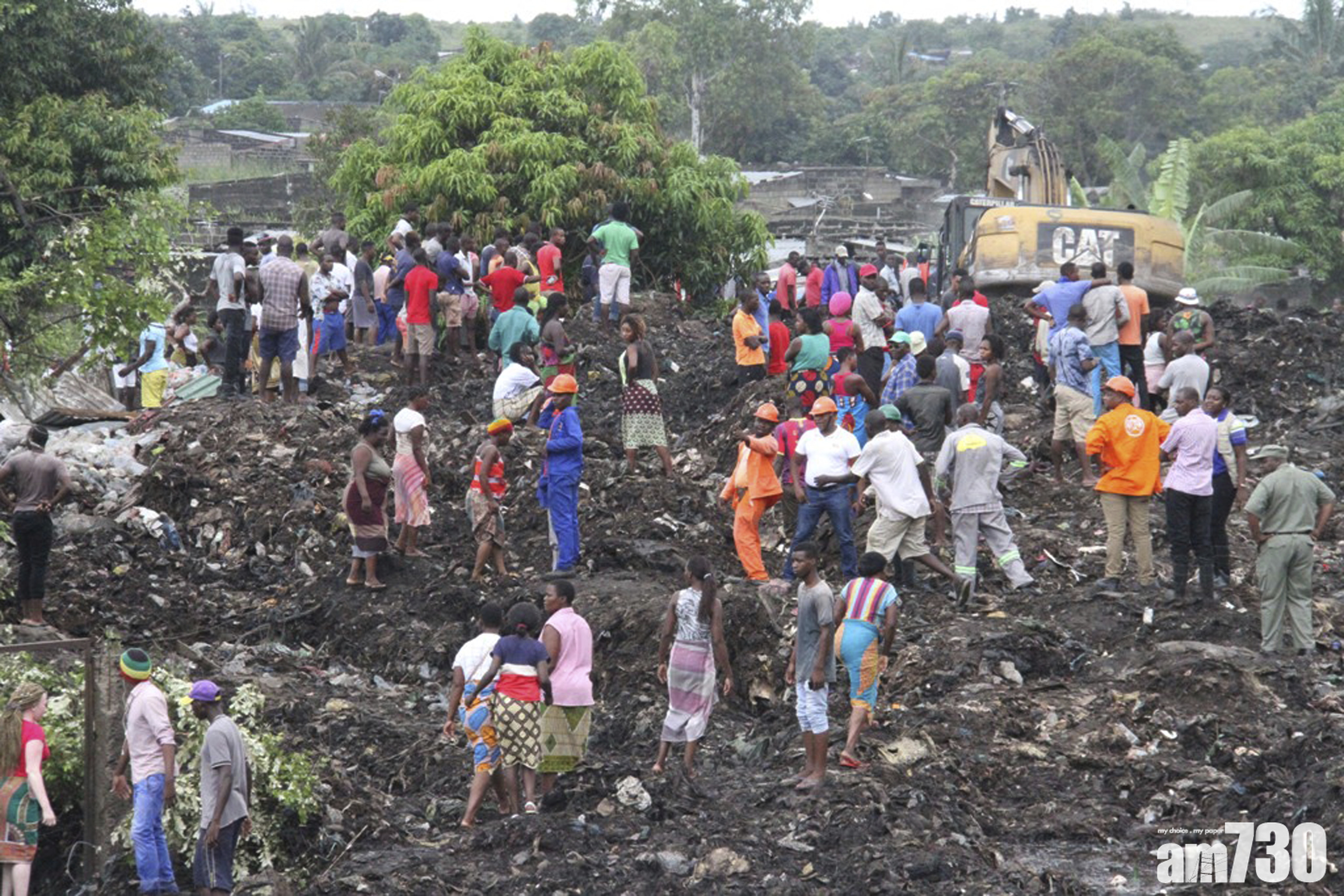 莫桑比克垃圾山倒塌至少17死