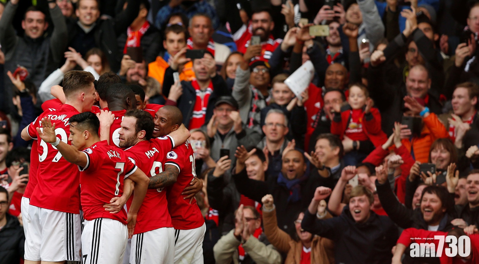 【英超雙紅會】福仔包辦兩球　曼聯主場2比1力克利物浦