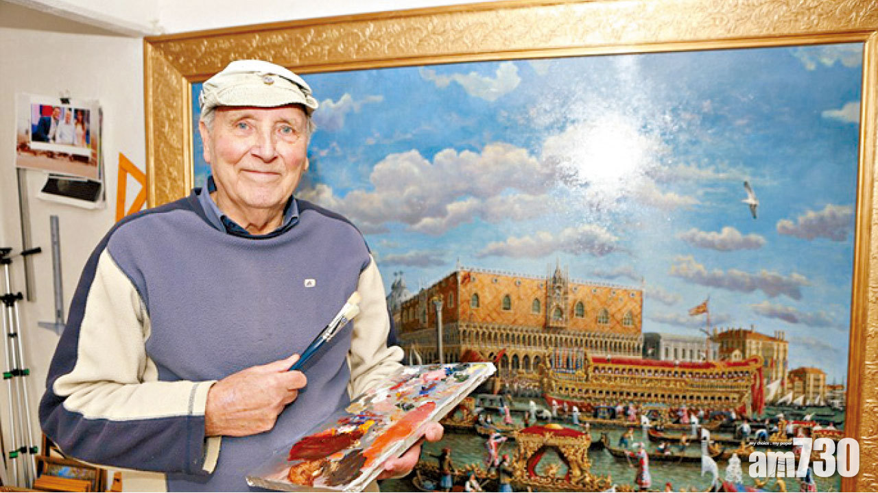 八旬天才仿大師