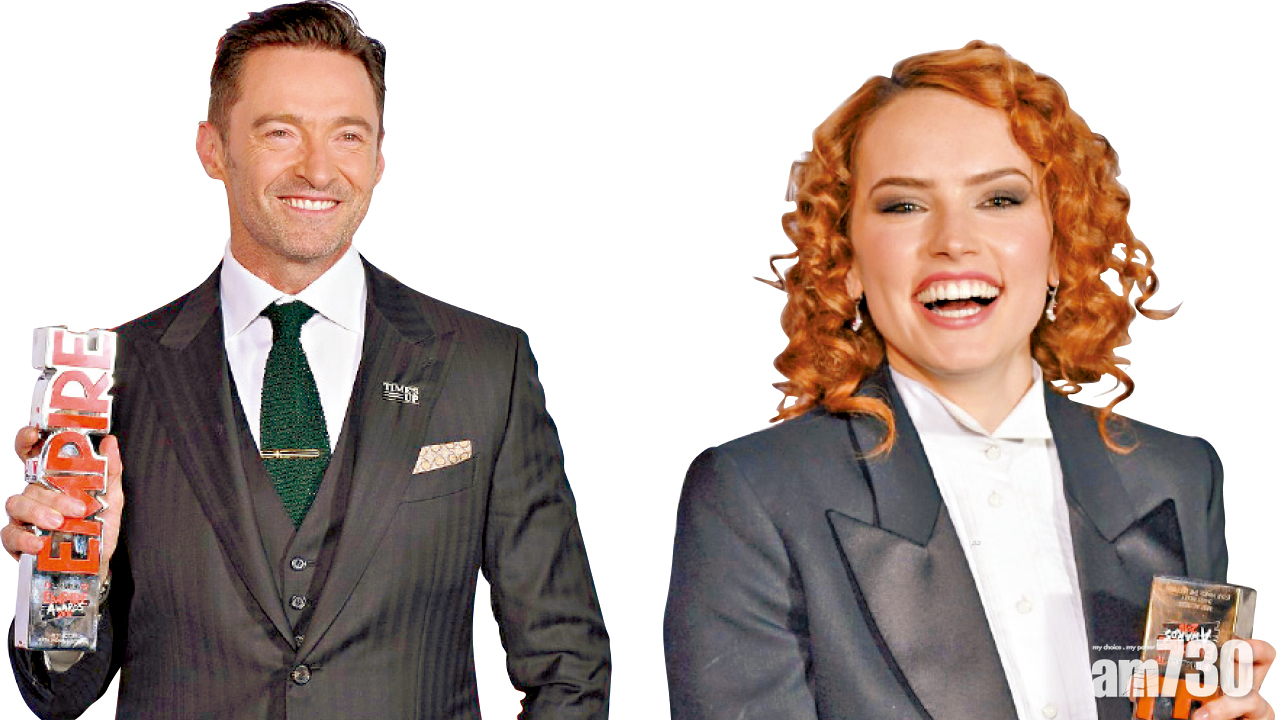 Empire電影大獎 《狼人》曉治《星戰》黛絲奪影帝、后 