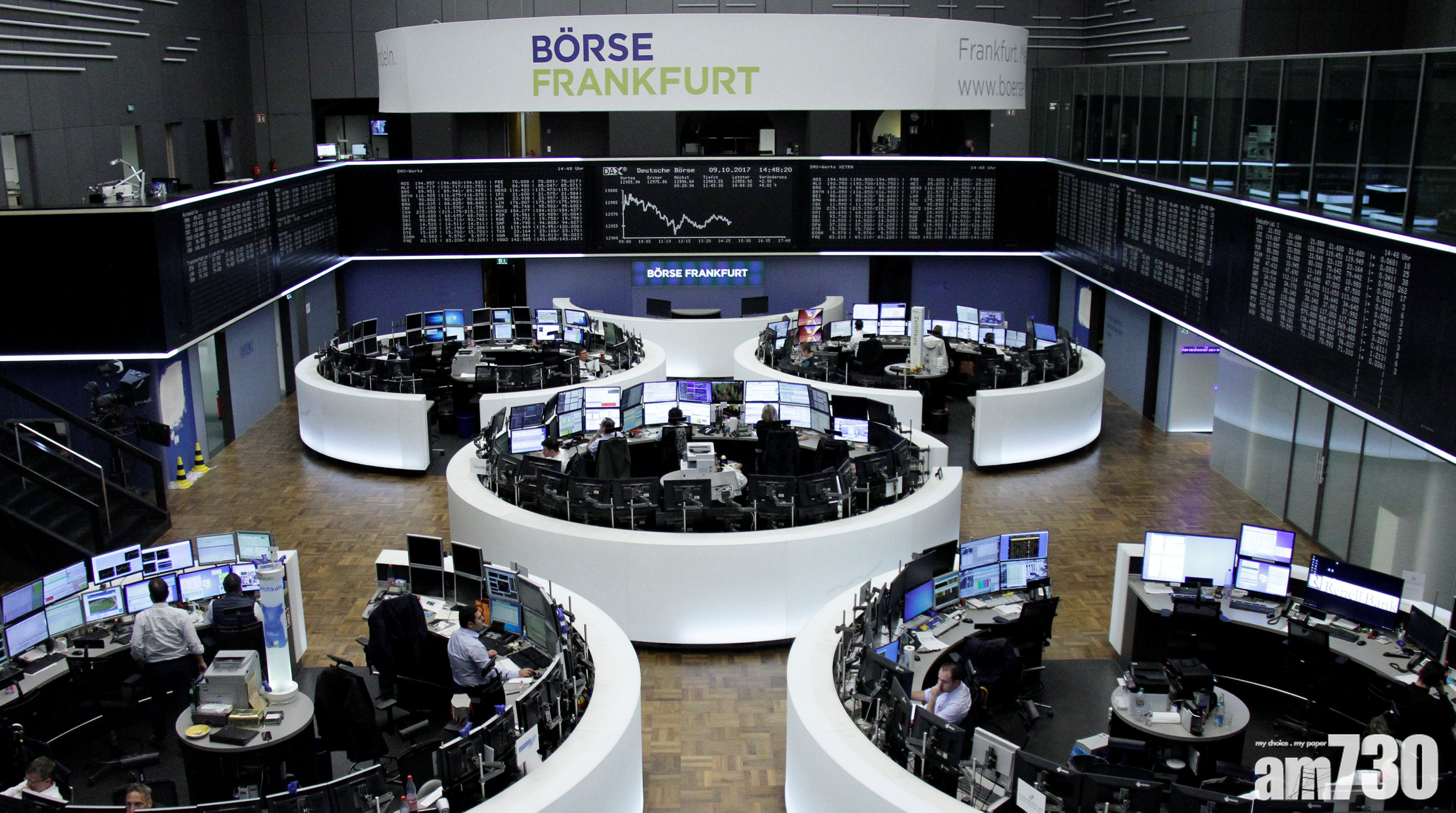 歐洲三大股市向好