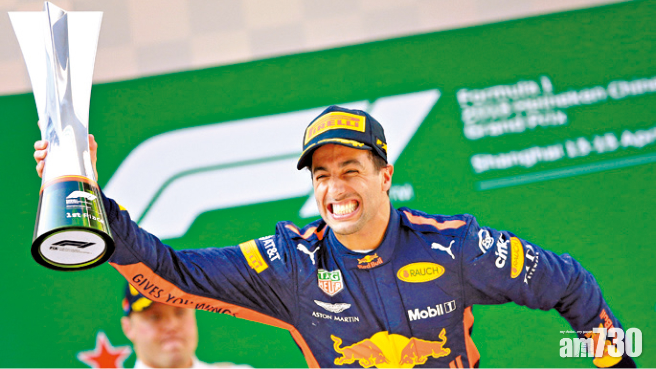 列斯亞度F1中國站奪冠