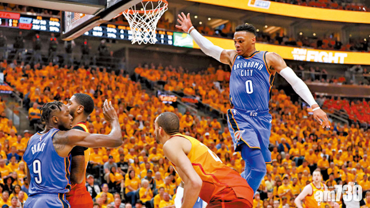 爵士挫雷霆季後賽領先2比1