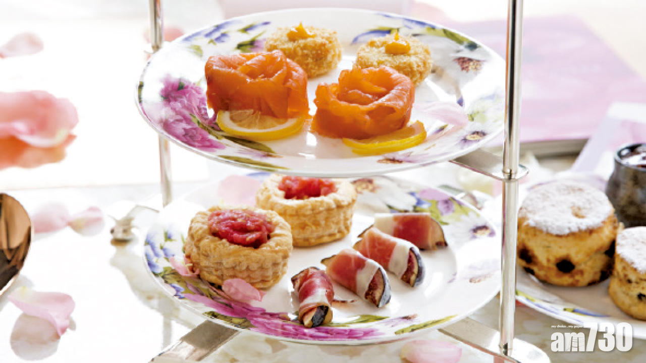 吃一口粉嫩色彩！CHANTECAILLE x AMMO 五月玫瑰下午茶