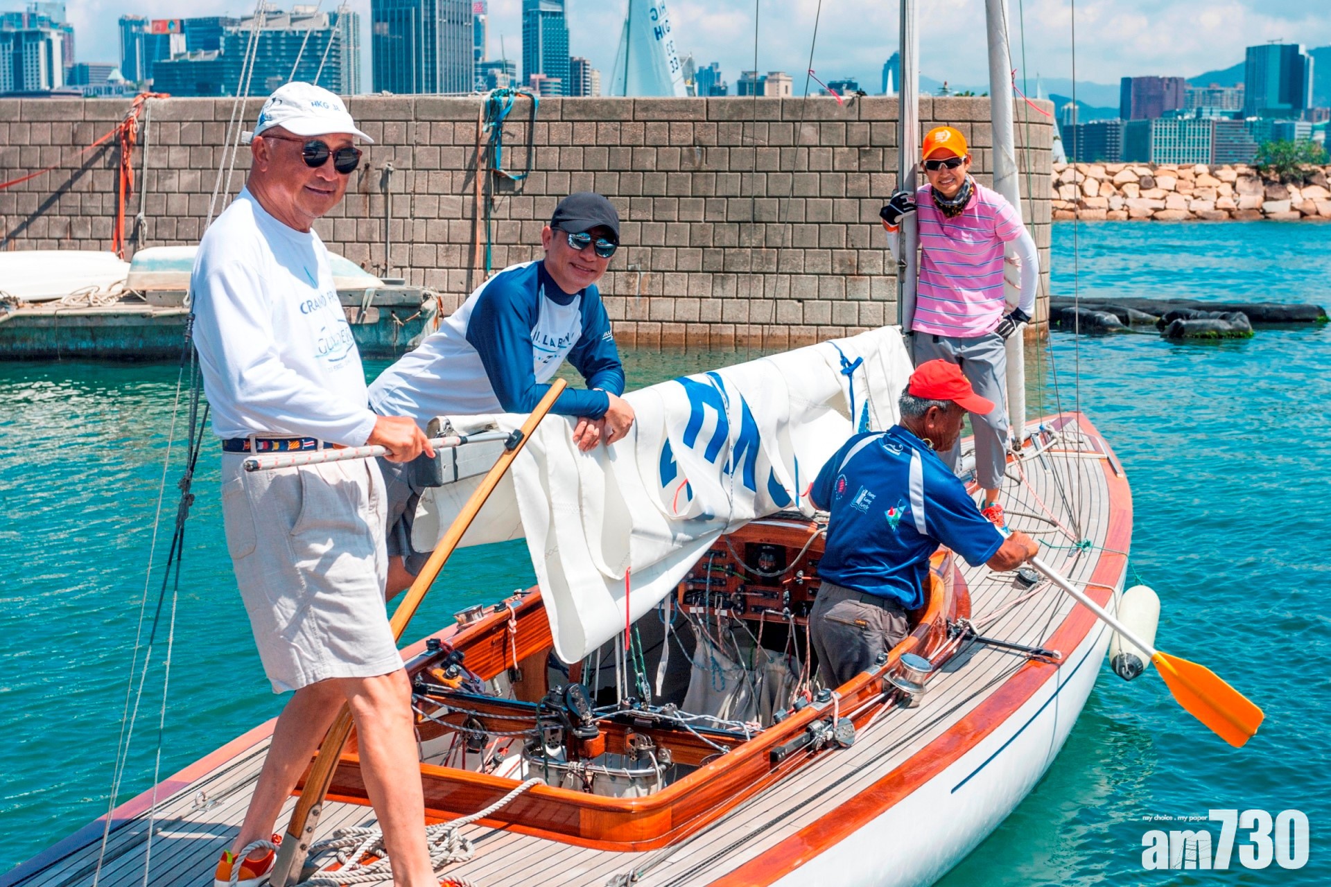 梁朝偉出戰春季帆船賽奪亞