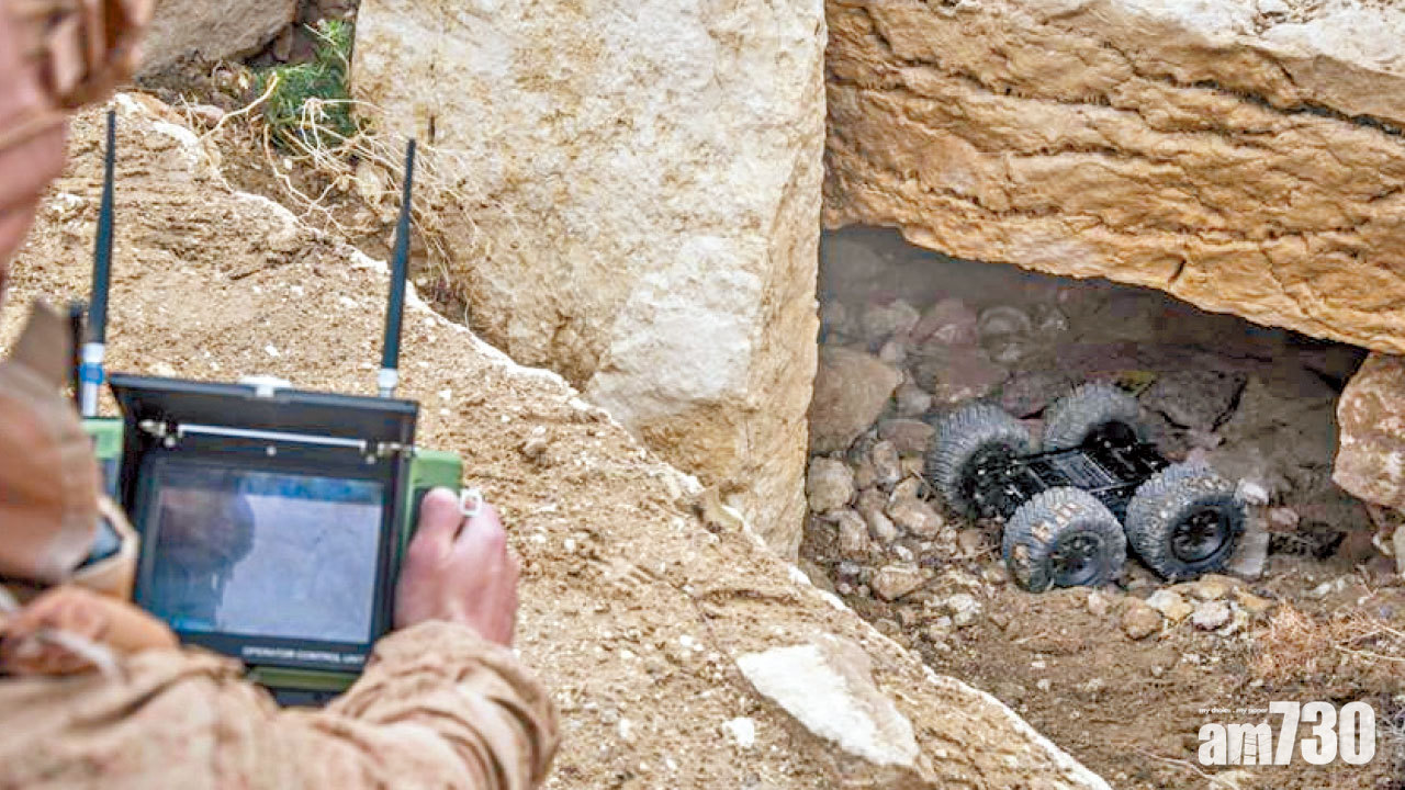 鐵甲掃雷車配偵測球  俄機械軍團駐敘